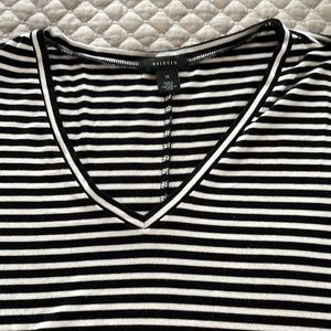 Halogen Striped Long Sleeve Tee